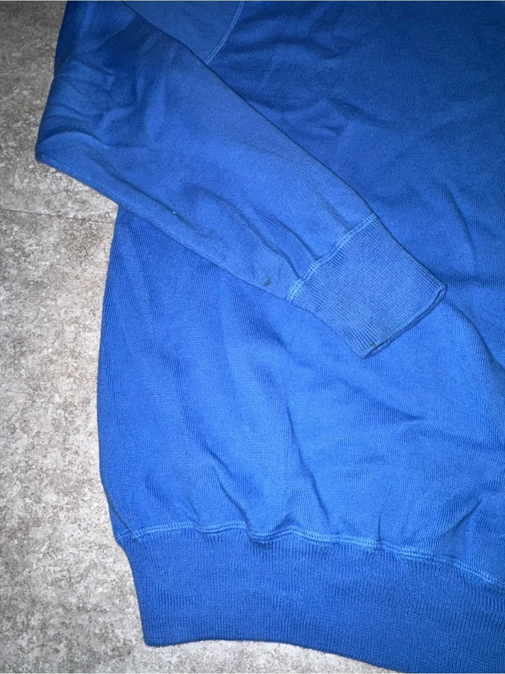 Polo Ralph Lauren Men’s Knit Crew Neck Pullover Sweater Blue Embroidered Logo XL